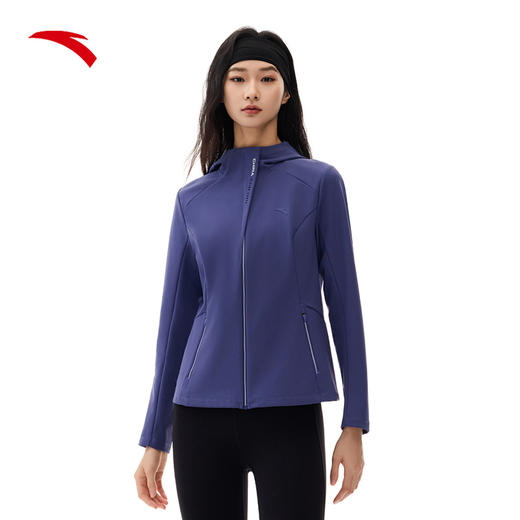 【S断码】安踏运动外套女士新款健身跑步运动服夹克上衣162517701 商品图0