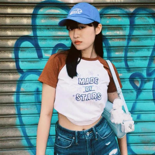 em*s缝线镂空标棒球帽 商品图0