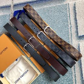 驴家 腰带 进口定制针扣五金 搭配专制小牛皮带身 时尚百搭