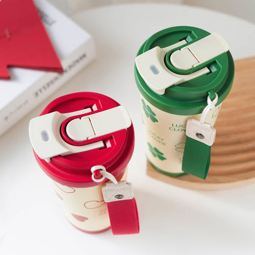 316L不锈钢保温暖心杯大容量咖啡杯 商品图2