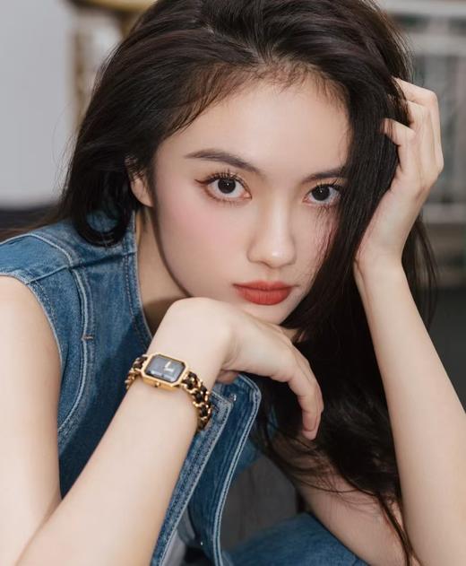 经典香奶奶方糖原装机芯纯皮表链石英手表 商品图9