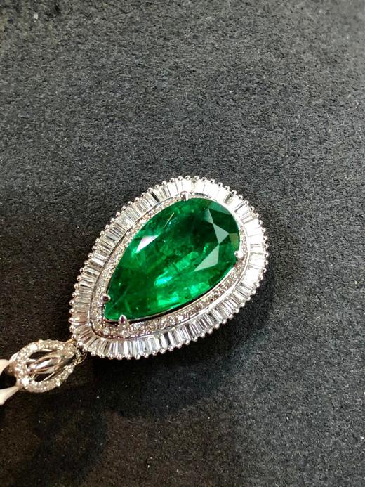 5.28ct刻面祖母绿吊坠 商品图3