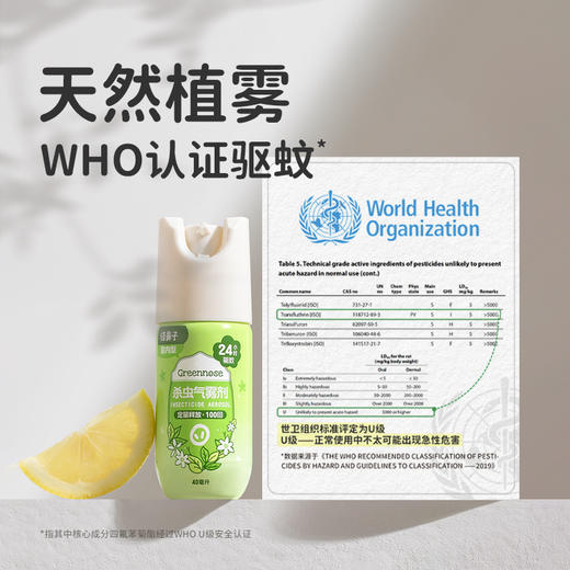 绿鼻子灭蚊气雾剂蚊香液强效防蚊家庭适用喷雾驱蚊水送婴儿童用品 商品图1