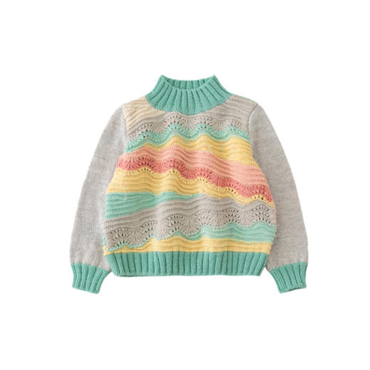 苏苏姐家恒向套头衫毛衣手工DIY编织棒针羊毛线衣服毛线团材料包 商品图4