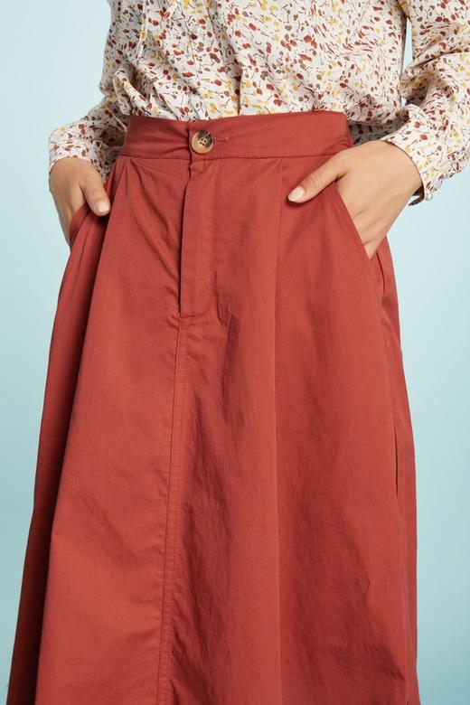 ANSUABEL 后腰松紧带A型半裙 11448 商品图3