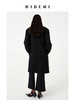 HIDEMI 甄选斜纹精纺高克重全羊毛复古廓形极简翻领式长款西装风衣 商品缩略图5