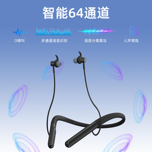 智能64通道辅听耳机蓝牙耳机多档音量可调节15h长续航 商品图3