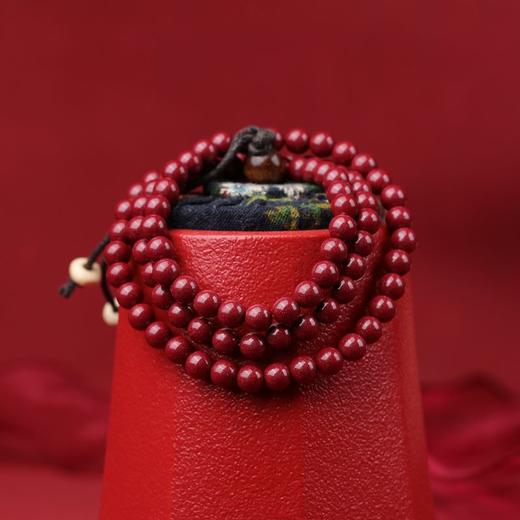 【礼袋礼盒装】珩钻 朱砂手串转运手链 新年好运转运素圈/红花福运/朱韵桃花/莲蓬好运 多款可选 商品图14