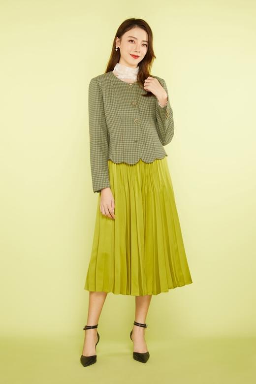 Le Malene 知性优雅格纹外套 11438 商品图4