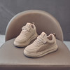 儿童秋季小白鞋运动鞋男女童软底中大童皮面透气防滑轻便百搭小白鞋24-38码 商品缩略图8