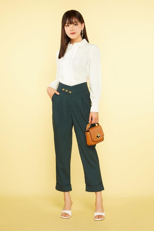 LNNNS 百搭简约锥形长裤 11408 商品图1