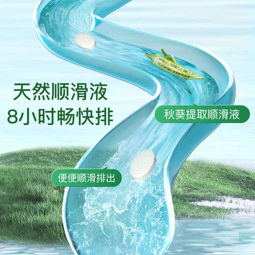 【直播秒杀】百草园清清片妈妈花园排通宿便膳食纤维秘0泻药60粒 商品图3