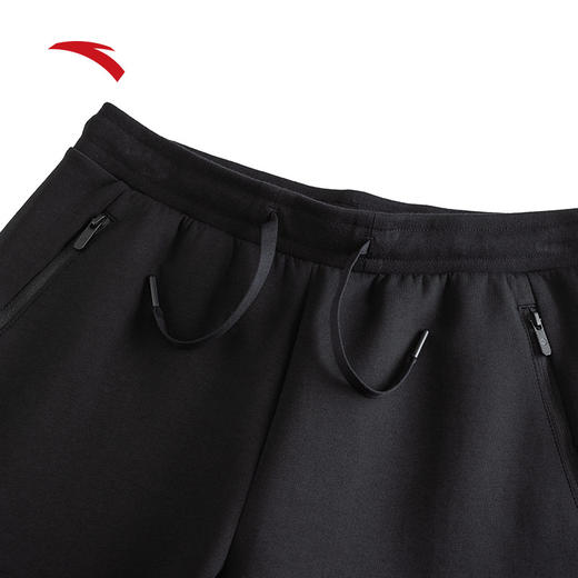 【S/M/L断码】安踏运动长裤女新款针织卫裤健身跑步黑色运动裤子162517312【无货退款，介意勿拍】 商品图2