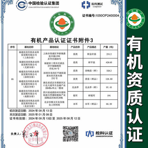 有机食用菌菇杏鲍菇200g 有机认证新鲜菌菇京津冀满百包邮 商品图1