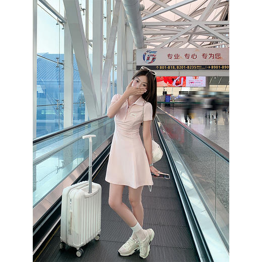 <曾小咸推荐>新品现货秒杀！卖完下架不再补 ！微信粉丝打折价！！翻领短袖连衣裙 商品图1