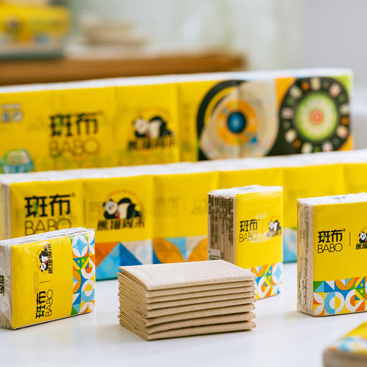 斑布&熊猫周末系列手帕纸 12包\条 商品图1
