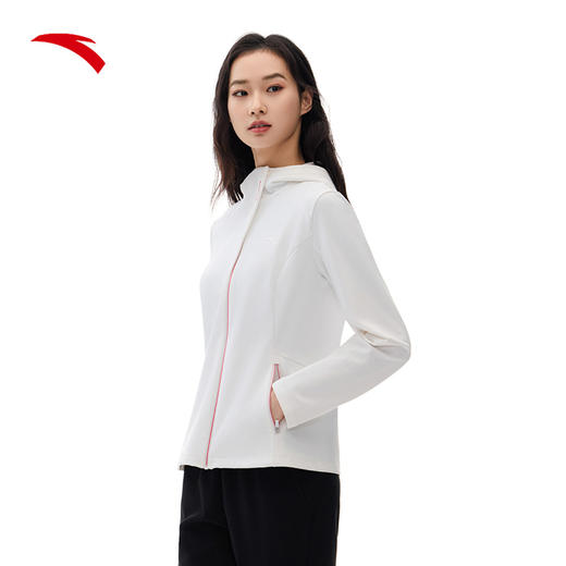 【S断码】安踏运动外套女士新款健身跑步运动服夹克上衣162517701 商品图1