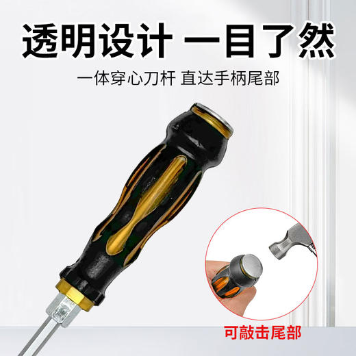 【货号07809】螺丝刀套装起子穿心起子通心带磁性起子改锥家用修理工具 商品图4
