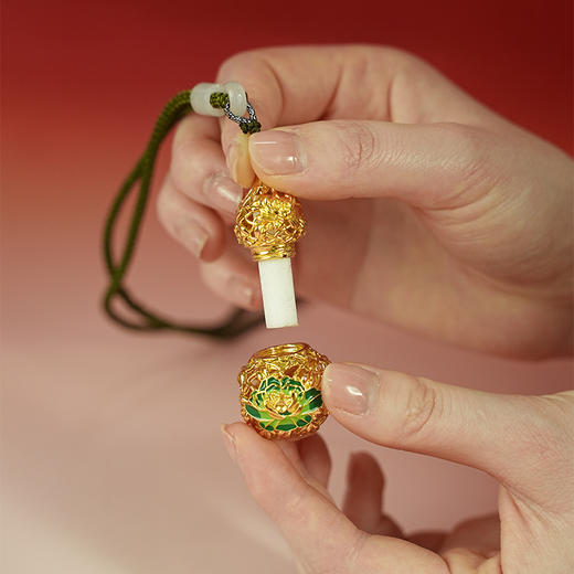 沁迹X国色芳华联名款葫芦香氛挂件 商品图3