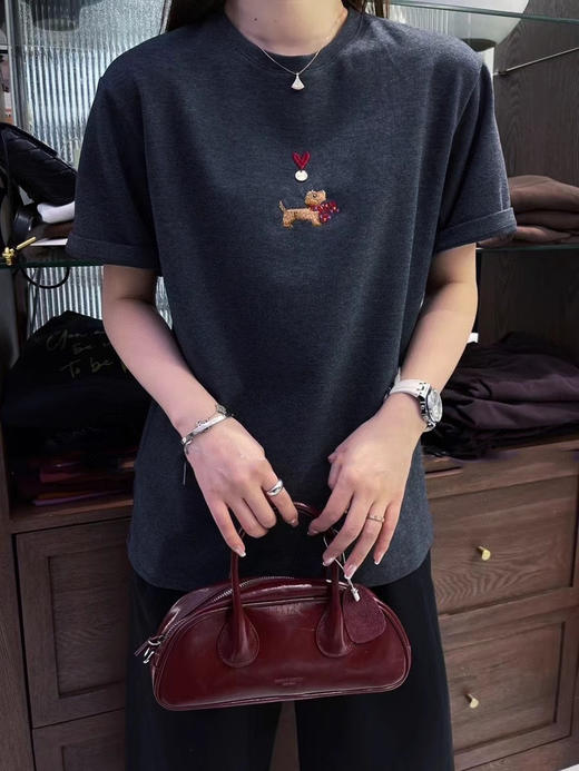 爱心小狗短袖T恤 商品图3