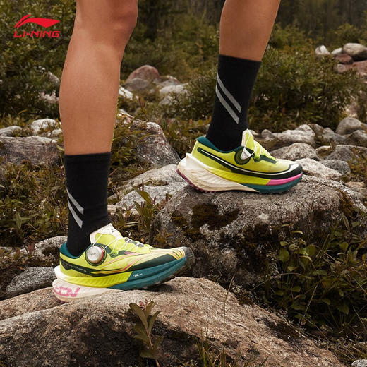 李宁 的卢PRO男女越野跑鞋防滑耐磨户外登山抓地䨻碳板跑鞋 商品图4