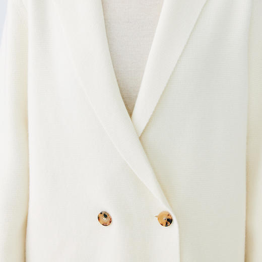 东黎 • 秀场同款 山羊绒女士春季西服开衫 4152 商品图7