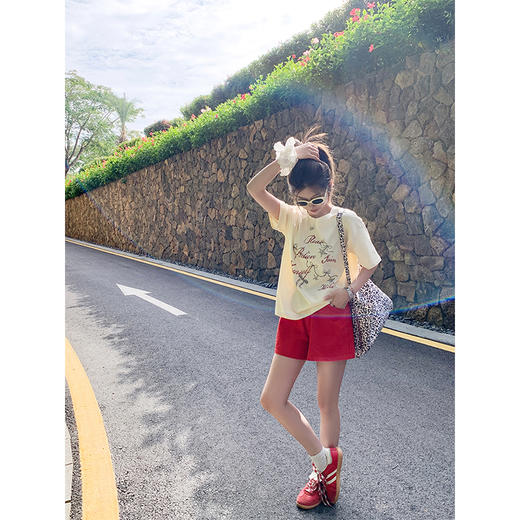 【110元任选2件】最后一波现货！字母印花短袖T 商品图1