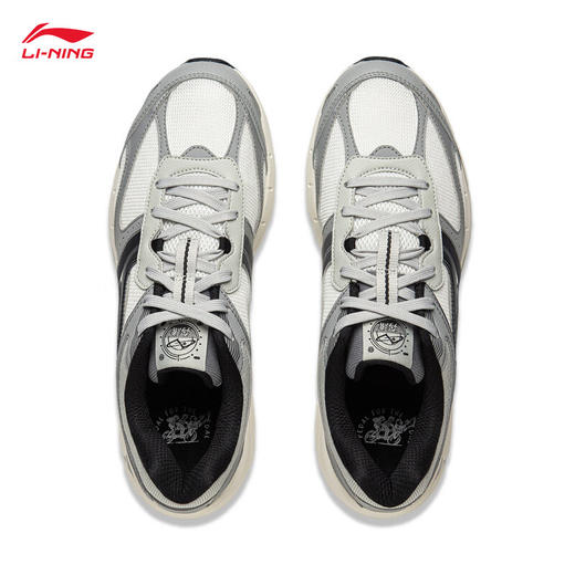 李宁 奔腾P1000 男女款 2025春季舒适透气回弹休闲慢跑复古跑鞋 商品图5