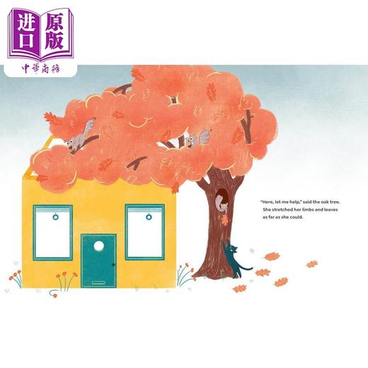 【中商原版】房子里的帽子 A Hat for House One Storm Many Helpers 英文原版 儿童绘本故事图画书 精装读物 进口童书 3-7岁 商品图3