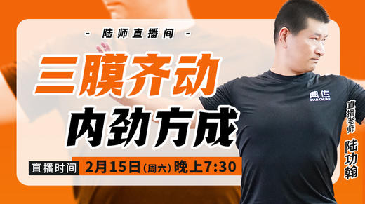 【2月15日】三膜齐动 内劲方成 商品图0