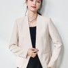【高货sh】全新升级【铂金会员293/天猫399/差价106】(10824) 洛诗琳2025春季新款高级感立裁V领修身显瘦通勤西装外套女 商品缩略图2