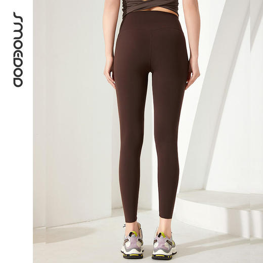 2025春夏SMOEDOD/水沐伊朵九分无尺码无尴尬线瑜伽裤后腰口袋不挑身材不掉裆高腰塑形亲肤吸排速干6627 商品图2