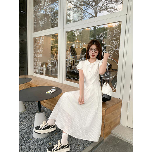 <曾小咸推荐>3.25现货秒杀 ！微信超特价！学院风泡泡袖连衣裙 日常279.99 立减140 秒杀139.99！！ 商品图2