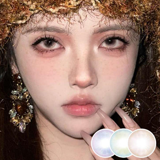 MIMIPARK / 花蝶紫罗/碧光蝶语/蝴蝶共鸣  / 半年抛美瞳 / 2片入 / 14.5mm /  双倍明显扩瞳 商品图1