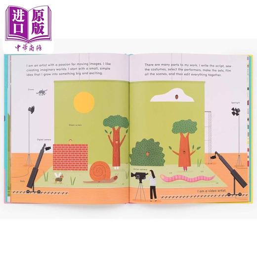 【中商原版】我是艺术家 Art for Kids I Am an Artist 英文原版 儿童艺术与创意绘本 图画故事书 精装读物 进口童书 4-7岁 商品图3