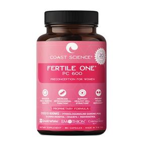 美国coastscience红妥运女备孕调理卵子质量活性叶酸辅酶Q10妥孕
