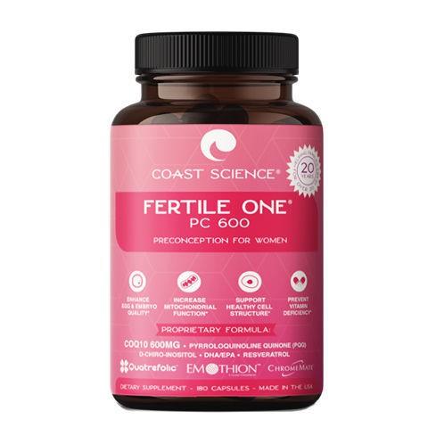 美国coastscience红妥运女备孕调理卵子质量活性叶酸辅酶Q10妥孕 商品图0
