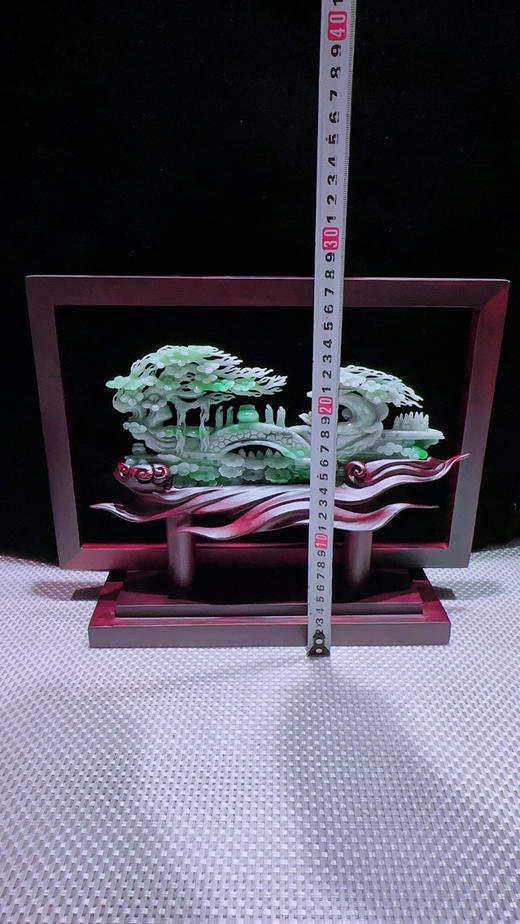 620832翡翠摆件【鹿鸣蝉音】 商品图3