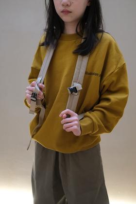 2025原创春季男女童手绘意境插画印花简约圆领套头卫衣 ！亲子两色卫衣！