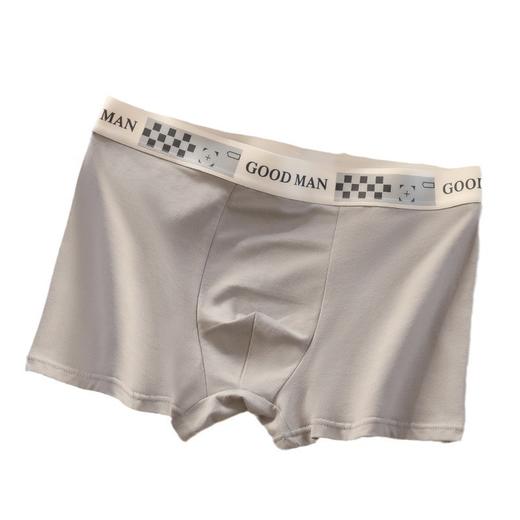 男士内裤纯棉精梳棉平角裤抗菌裆大码中腰速干四角透气男生 内裤 商品图4