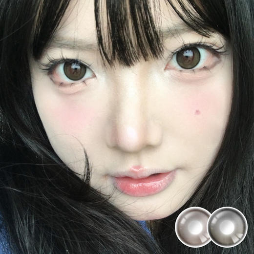 ALLECON / 玉米豆乳/芝麻豆乳 / 美瞳半年抛 / 2片入 / 14.5mm /  明显扩瞳 商品图1