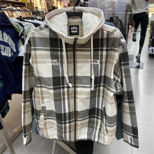 【XL断码】安踏外套2025新款男连帽开衫休闲上衣加厚茄克152518607N【无货退款，介意勿拍】 商品图0