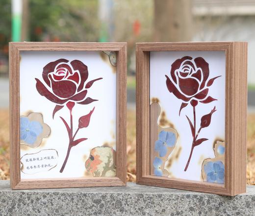 玫瑰恋押花相框 商品图2