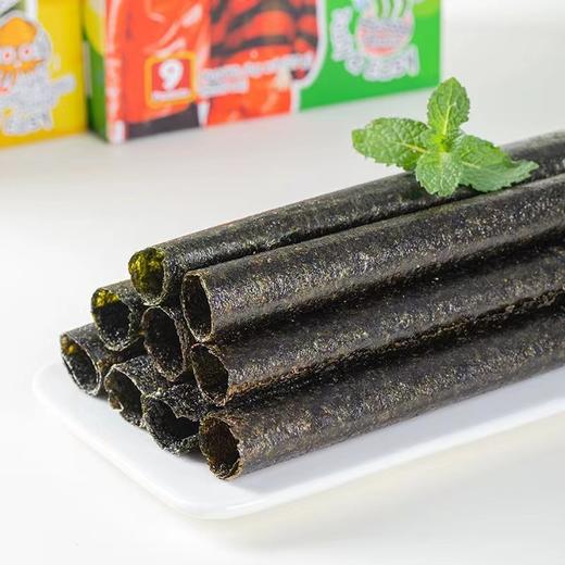 【老板仔】泰国进口 老板仔经典香脆海苔27克 儿童原味烤紫菜即食海苔脆 健康零食小吃 商品图3