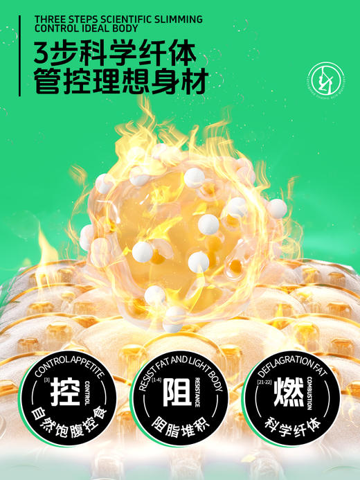 FLALIU爆燃片高效阻油阻碳水轻盈体态科学纤体海外旗舰店 商品图2