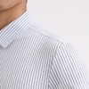 【商场同款】柒牌条纹短袖衬衫男士2024夏季新款商务休闲翻领衬衣726A71350 商品缩略图3