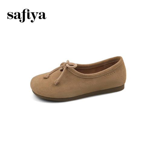 预售10天发|Safiya/索菲娅2025咖啡庄园复古软底休闲外穿舒适勃肯鞋SFD1112414 商品图7
