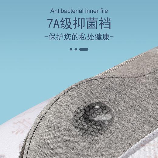 男士内裤冬季男土纯棉新款男生青少年a类印花四角内裤短裤裤衩 商品图2