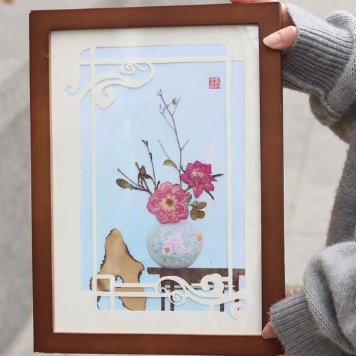 锦瓶春信押花相框 商品图0