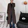 顺丰包邮洛诗琳54603春季新款轻奢风双排扣长款H型西装外套女623 商品缩略图2